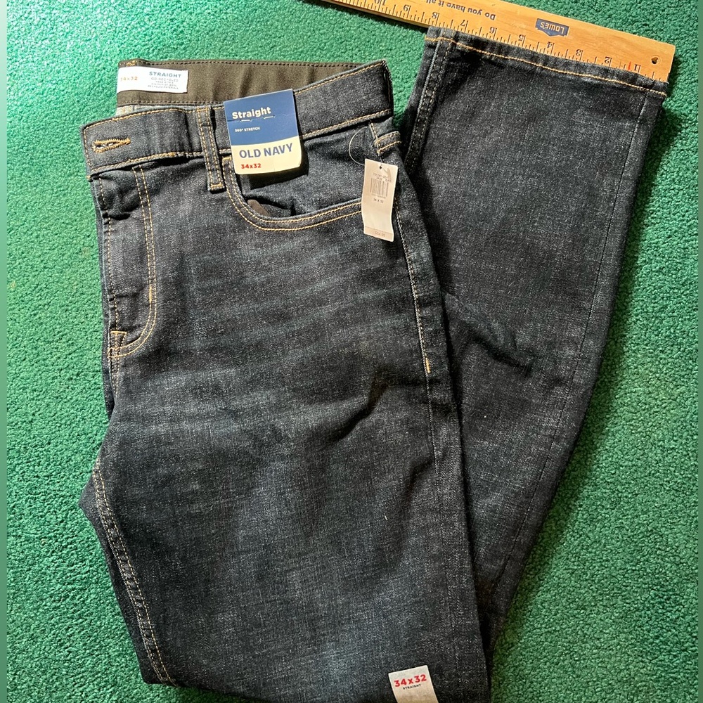 34x32 Old Navy Jeans Straight NWT